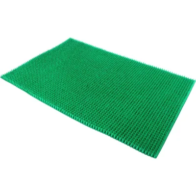 Щетинистое ковровое покрытие In'Loran в ковриках 60x90 см, зеленый 40-691