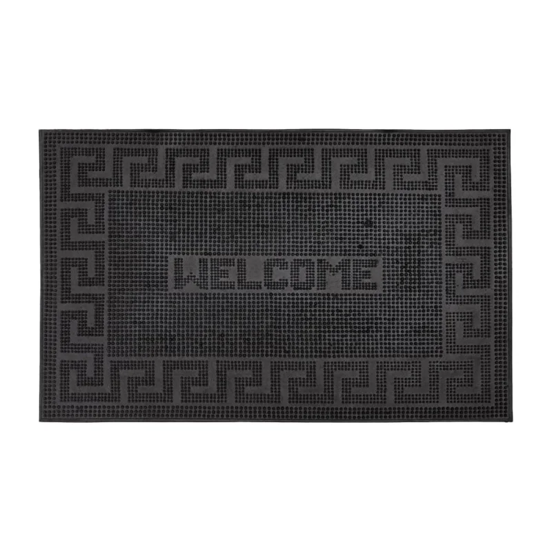Резиновый придверный коврик ComeForte PIN MAT Welcome 45х75 см PM-014