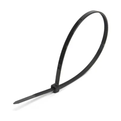 Нейлоновые стяжки Fortisflex КСС NORD 4x100 мм, черный, 100 шт. 89941