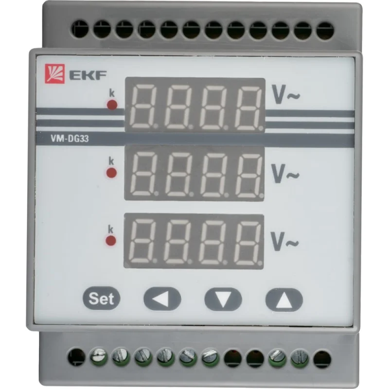 Π¦ΠΈΡΡΠΎΠ²ΠΎΠΉ Π°ΠΌΠΏΠ΅ΡΠΌΠ΅ΡΡ EKF Π½Π° DIN ΡΡΠ΅Ρ
ΡΠ°Π·Π½ΡΠΉ PROxima ad-g33