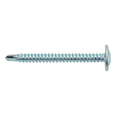 Саморезы Steelfix 4,2х41 ПШС (прессшайба сверло), цинк, 0,5кг (141шт), ПШС424105