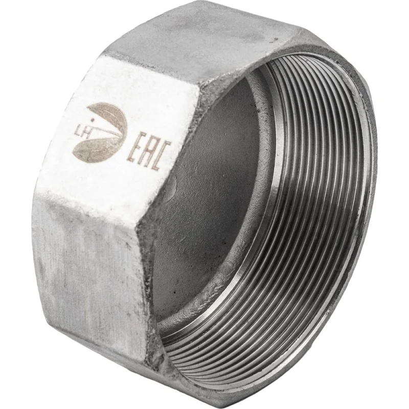 Заглушка NEWKEY В/Р 6-ти гранная нержавеющая сталь AISI304 DN80 (3), (CF8), PN16 NK-DTP80/4