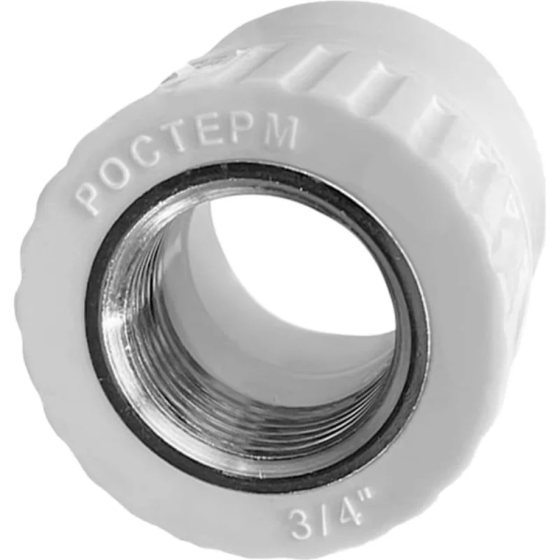 Комбинированная муфта РОСТерм ПП D20х3/4 ВР coupcombPPR20-3/4in