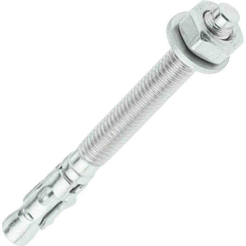 Анкер клиновой Rizzel 10x95 белый цинк, 60 шт. 00-00446953