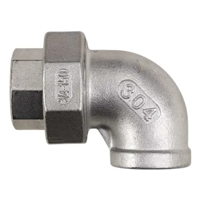 Американка угловая NEWKEY вр/вр нержавеющая сталь AISI304 DN20 (3/4), (CF8), PTFE, PN16 NK-ADY20/4