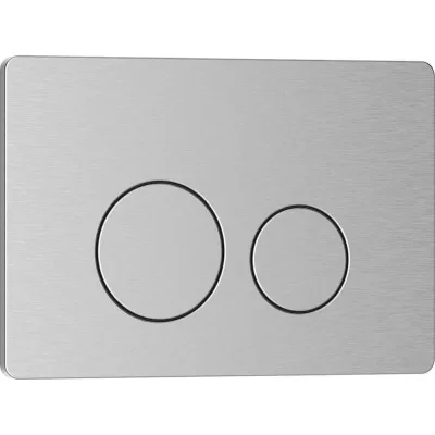 Клавиша смыва Iberica Blanca INOX-O 246x165 мм, хром матовый, нержавеющая сталь I IB.B081.003.002