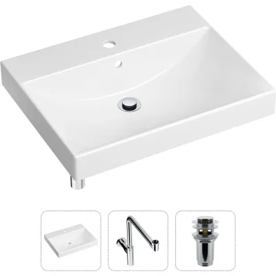 Врезная раковина для ванной, комплект 3 в 1 Lavinia Boho Bathroom Sink 21520586