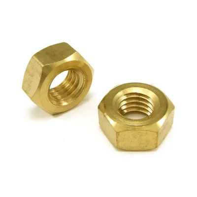 Гайка шестигранная Insparion DIN 934, латунь, М4, 10 шт С1-00001823