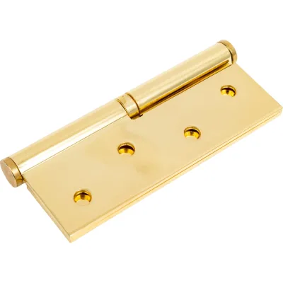 Петля PALIDORE 100х70х2,5 РВ ARSENAL RIGHT, золото блестящее 98760399