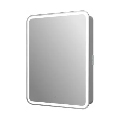Зеркало-шкаф с подсветкой Art&amp;Max PLATINO AM-Pla-550-800-1D-L-DS-F