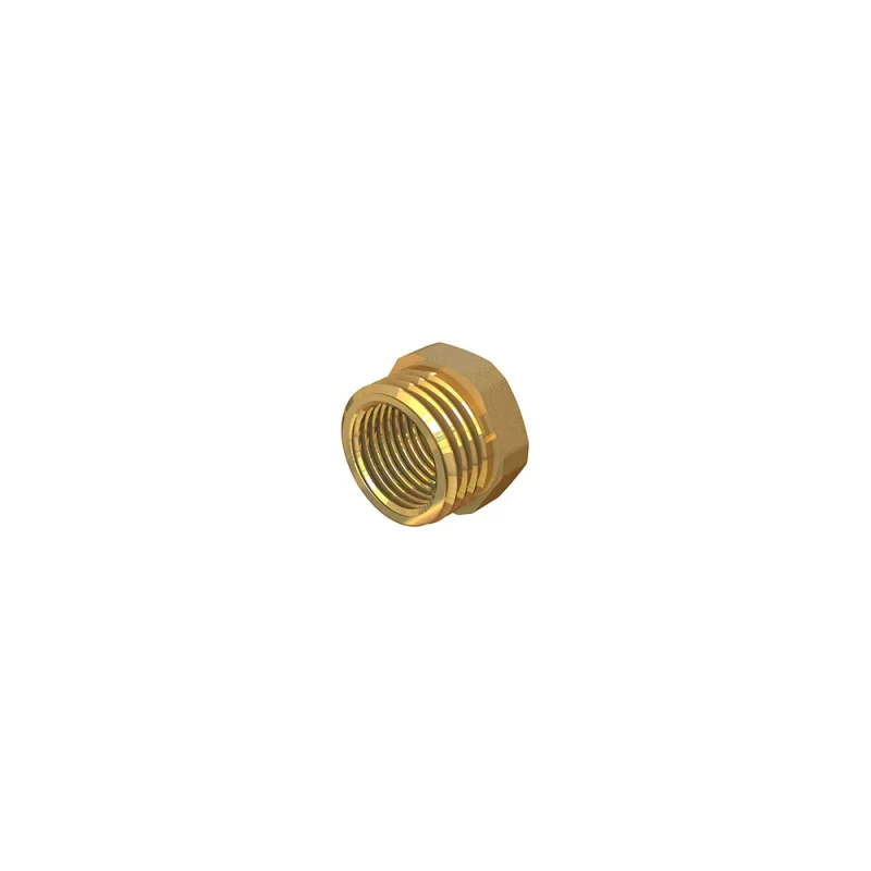 Футорка ELSEN Metalit НВ, 3/8", 1/4", латунь EBF19.3814