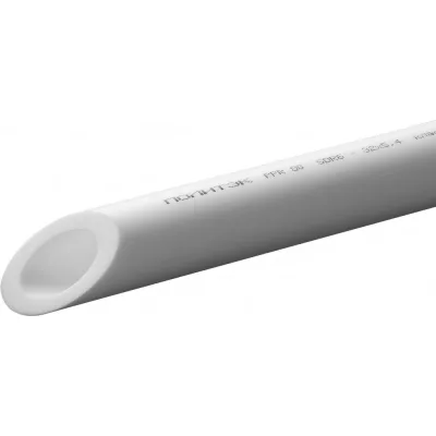 Труба ПОЛИТЭК PPRC PN 20 ф20x3,4 (2м) (БЕЛЫЕ) 9002020034-2