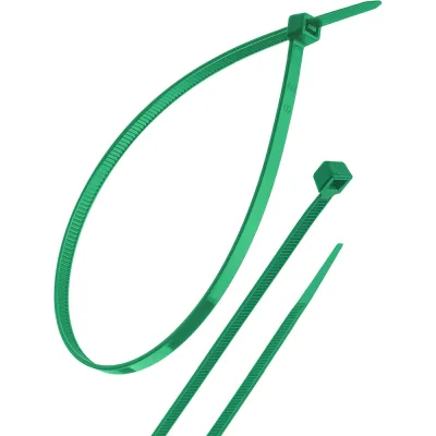 Нейлоновые хомуты TDM ELECTRIC 4,8х400 мм, зеленый, 25 штук SQ0515-0355