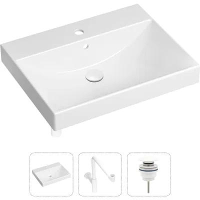 Врезная раковина для ванной Lavinia Boho Bathroom Sink в комплекте 3 в 1 21520595