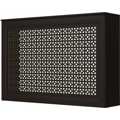 Экран для радиаторов Cosca Decor короб, 600x900x200 мм, венге, перфорация дамаско, экран Модерн СПБ014069