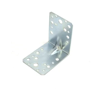 Усиленный крепёжный уголок Дверной Страж 90x90x65, цинк ДС42248
