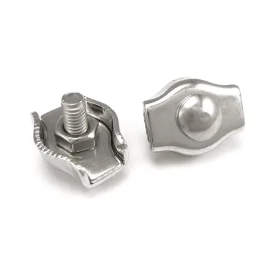 Зажим для стальных канатов ЦММ одинарный SIMPLEX 4мм, (10 шт) 0Т-00009069