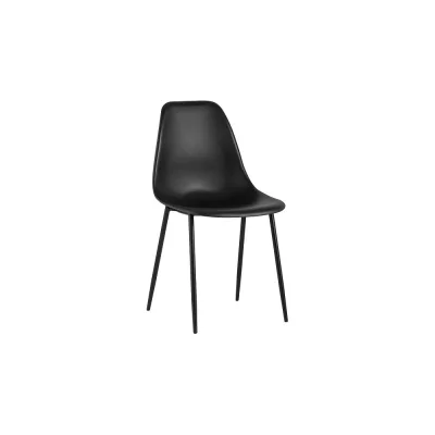 Обеденный стул для кухни Стул Груп KON черный KONWIN CHAIR BLACK