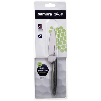 Кухонный овощной нож Samura GOLF 98 мм, AUS-8 SG-0010/K
