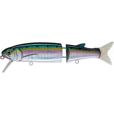 Воблер Strike Pro Составной Glider 120, цвет: 692-713-RP Pacific Sardine EG-157B-SP#692-713-RP