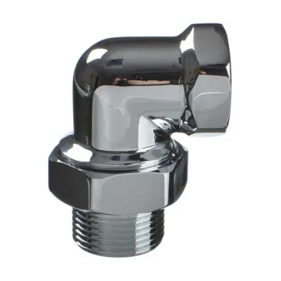 Угловая американка Terma 1" в/н, хром, для полотенцесушителя, пара 01527 29196