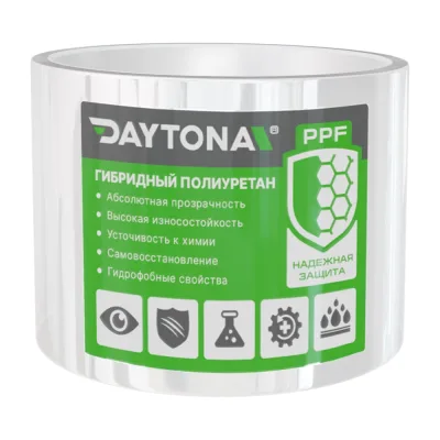 Сверхпрочная защитная бронепленка для велосипеда Daytona 162 мкм, 5 м x 100 мм MP1376010050