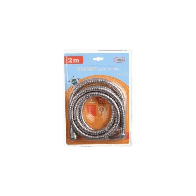 Шланг для душа Melodia della vita STANDARD 1/2х1/2 конус нерж.d14 мм, L200 см, 2-й зажим 34519