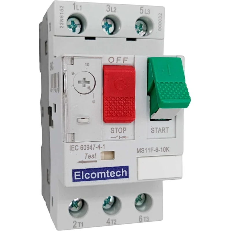 Мотор-автомат ELCOMTECH MS11F-6-10K (6-10А) УТ-00026448