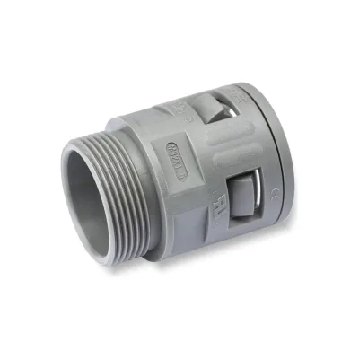 Муфта для гофрированных труб Weyer WQG-P29G/AD31.5 - коннектор прямой, нар. PG29 WE0207100