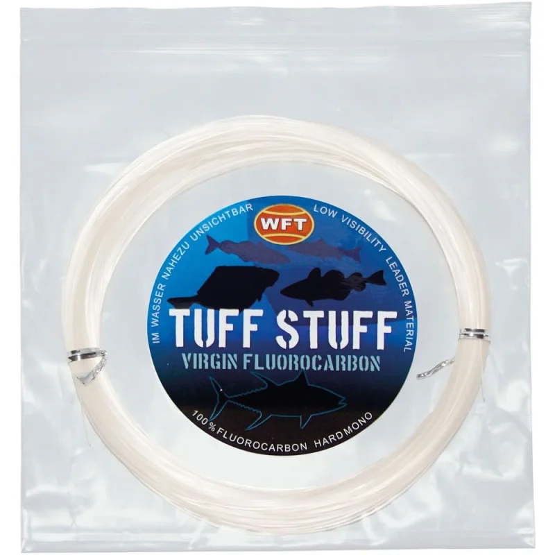 Монофильная леска WFT KG TUFF STUFF FLUOROCARBON 050/080 1D-C-325-080