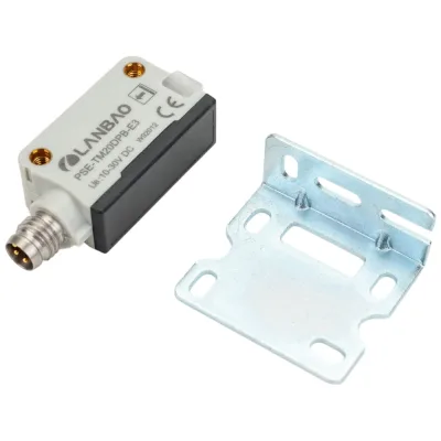 Оптический датчик барьерный (приёмник) Lanbao PSE-TM20DPB-E3, Sn=20000 мм, PNP NO/NC (Програм)10...30DC, разъем М8, 07-00036878
