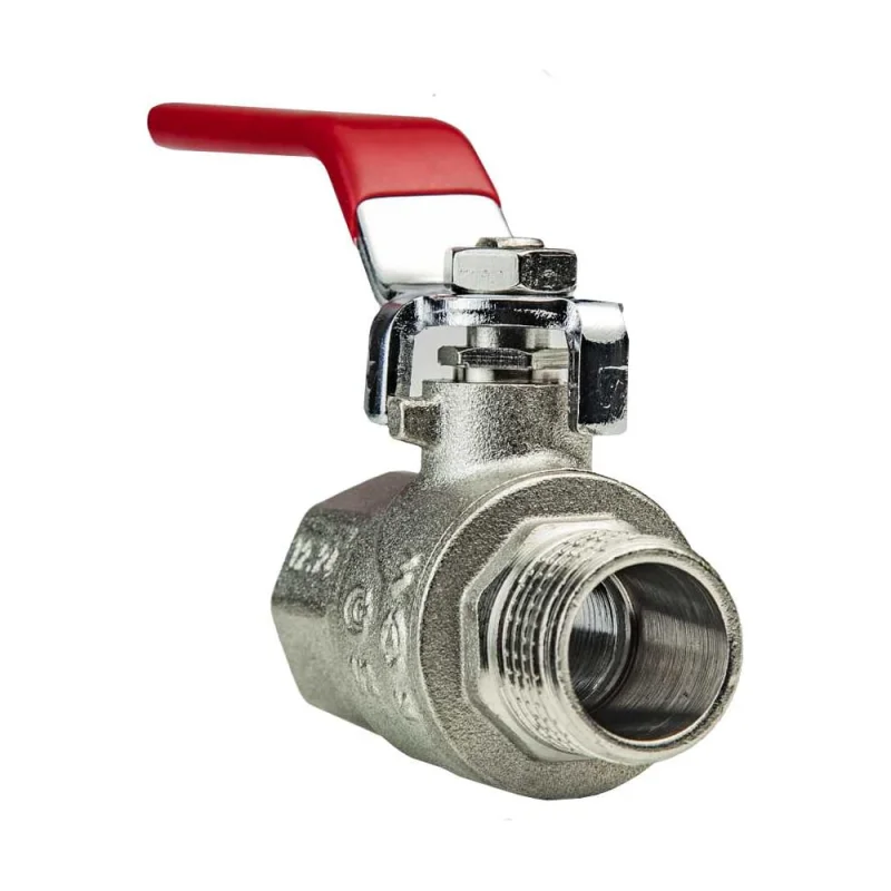 Кран шаровой (ручка-рычаг) KROMWELL 1/2" ВР-НР KW.283.04