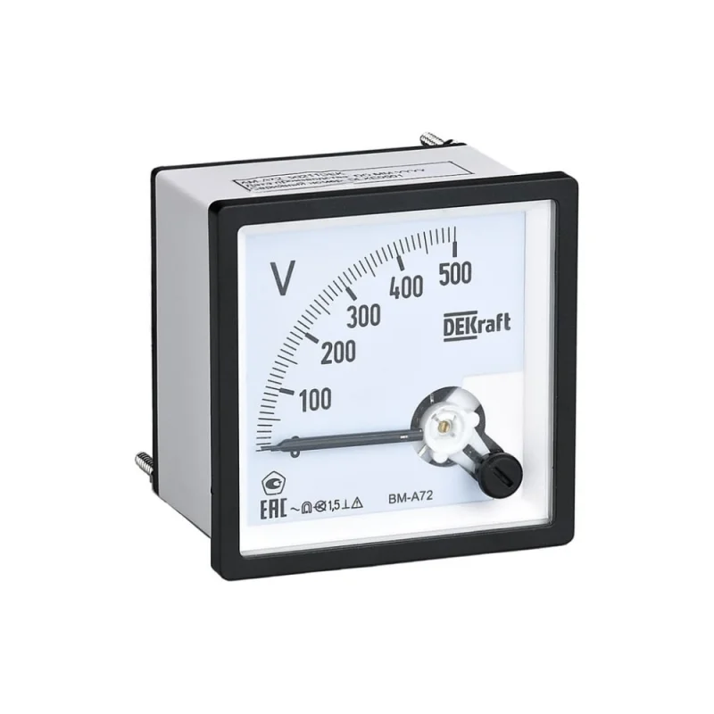 ΠΠΌΠΏΠ΅ΡΠΌΠ΅ΡΡ Π°Π½Π°Π»ΠΎΠ³ΠΎΠ²ΡΠΉ Dekraft ΠΠ-96 (96x96 ΠΌΠΌ, 800/5 Π, ΠΏΠ΅ΡΠ΅ΠΌΠ΅Π½Π½ΡΠΉ ΡΠΎΠΊ, ΠΊΠ»Π°ΡΡ ΡΠΎΡΠ½ΠΎΡΡΠΈ 1.5, ΡΡΠ°Π½ΡΡΠΎΡΠΌΠ°ΡΠΎΡΠ½ΠΎΠ΅ ΠΏΠΎΠ΄ΠΊΠ»ΡΡΠ΅Π½ΠΈΠ΅) 50237DEK