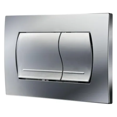 Панель смыва для инсталляции Active 52B хром матовая Roca 8901150B2 78901150B2