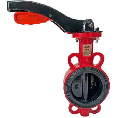 Дисковый поворотный затвор REON Ду 80 тип RSV81RED (PN16, Траб.=115С, Тmax=130С) КРАСНЫЙ 080RSV81RED