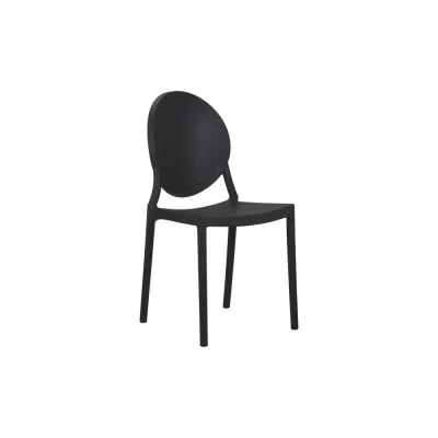 Стул обеденный DOBRIN ALBERT (цвет чёрный) LMZL-PP712_B-_P-black