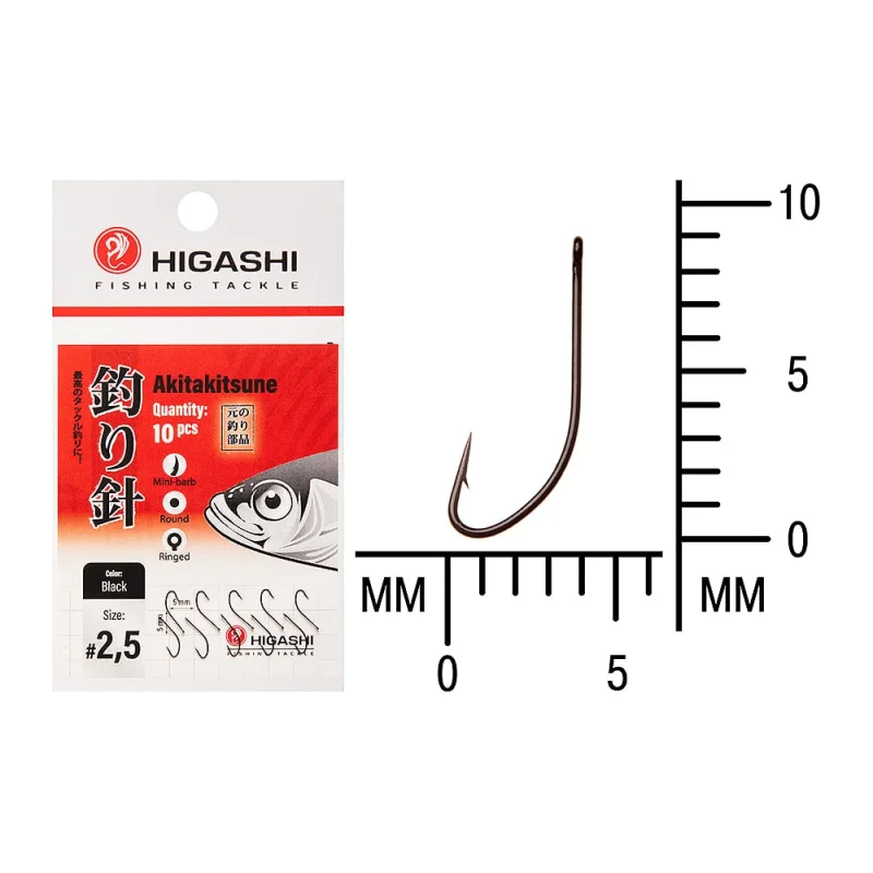 ΠΡΡΡΠΎΠΊ HIGASH Akitakitsune ringed #2.5 Black 04917