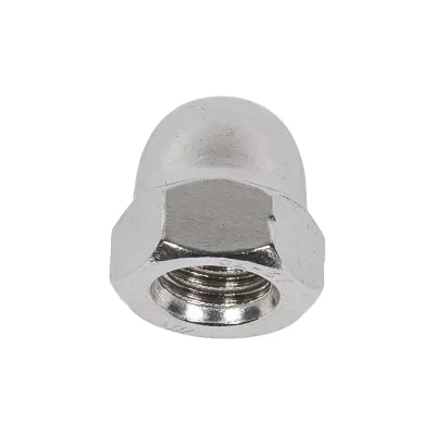 Гайка шестигранная колпачковая Insparion DIN 1587 а2 нерж M8 (10 шт) С1-00001705