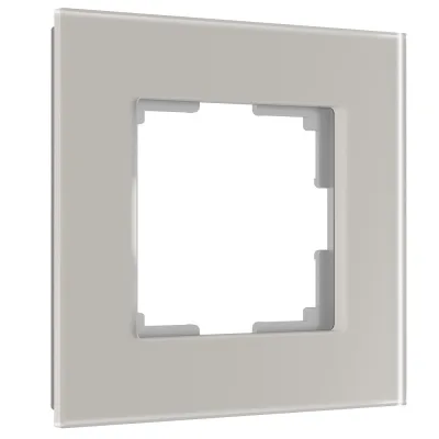Рамка Werkel Senso одноместная дымчатая soft-touch (a067413)