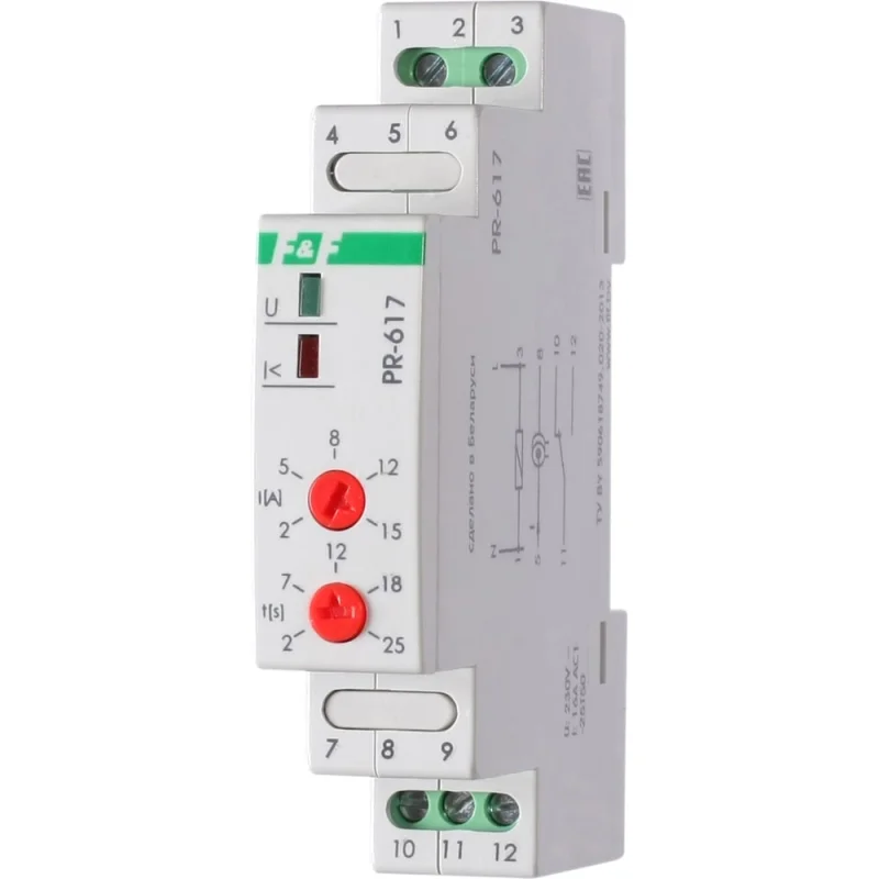 Реле тока Евроавтоматика F&F PR-617 EA05.001.001