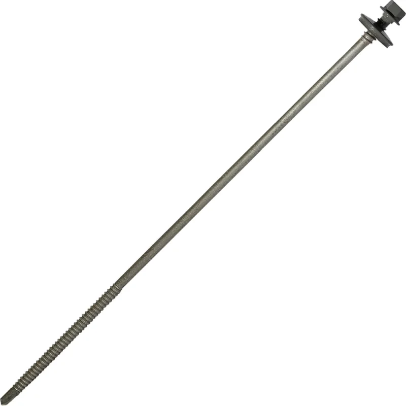 Саморез для сэндвич-панелей HARDWEX ТМ HWX5-P10-6.3/5.5x240 мм, св.№3, RUSPERT, RAL 7005, 50 шт. 5190024092794