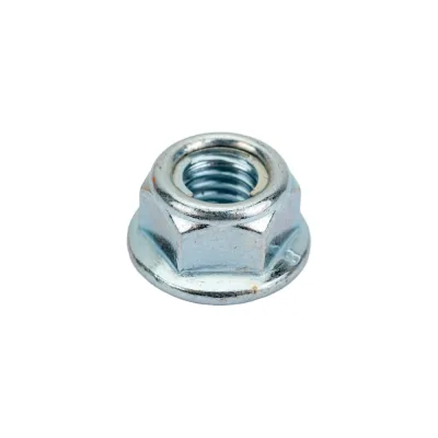 Гайка с фланцем ЦКИ DIN6927 М12 самоконтр., 10 Ц SW 19, 10 шт. 80620