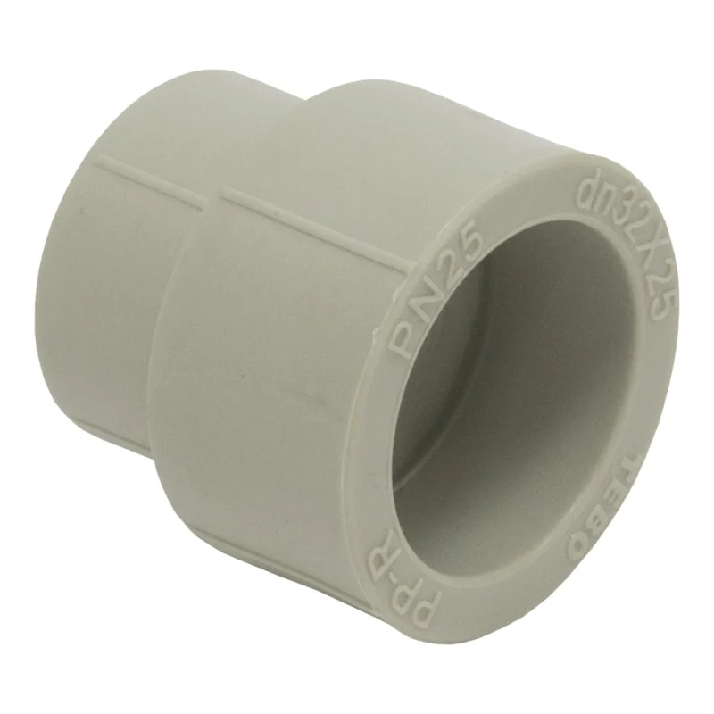 Муфта переходная TEBO PPR 63x25 вн-вн серый 031020213