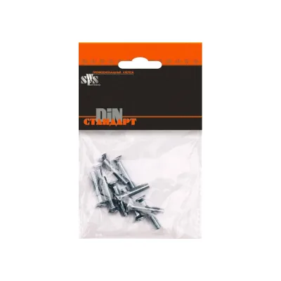 Винт SWFS DIN965 М3х20, 20 шт., пакетик тов-092445
