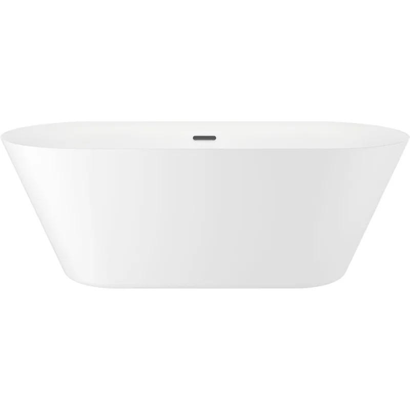 Отдельностоящая акриловая ванна Wellsee Cute Twin R 168x75 см, в наборе 4 в 1 23840103R