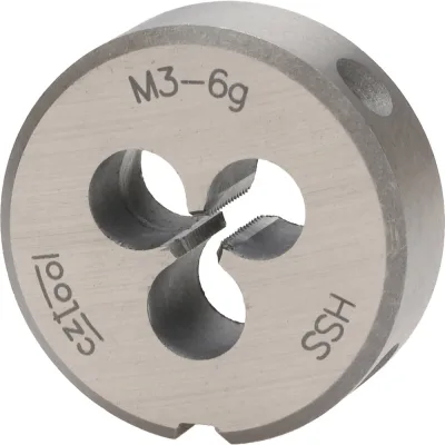 Плашка Bucovice Tools М3 шаг 0.5мм HSS 25x9мм 260030