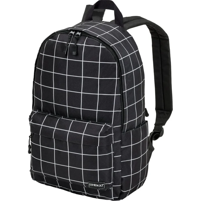 Рюкзак универсальный HEIKKI Positive ХЕЙКИ карман-антивор, Checkered, 42x28x14 см 272547