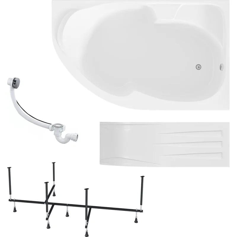 ΠΠ°Π½Π½Π° Π°ΠΊΡΠΈΠ»ΠΎΠ²Π°Ρ 1Marka DIANA 150x90 ΡΠΌ, Π² Π½Π°Π±ΠΎΡΠ΅ 4 Π² 1: Π°ΡΠΈΠΌΠΌΠ΅ΡΡΠΈΡΠ½Π°Ρ Π²Π°Π½Π½Π°, ΠΏΡΠ°Π²ΡΠΉ ΡΠ³ΠΎΠ», ΡΡΠΈΠ»Π΅Π½Π½ΡΠΉ ΠΌΠ΅ΡΠ°Π»Π»ΠΈΡΠ΅ΡΠΊΠΈΠΉ ΠΊΠ°ΡΠΊΠ°Ρ, ΡΡΠΎΠ½ΡΠ°Π»ΡΠ½Π°Ρ ΠΏΠ°Π½Π΅Π»Ρ, ΡΠ»ΠΈΠ²-ΠΏΠ΅ΡΠ΅Π»ΠΈΠ² Ρ
ΡΠΎΠΌ 01Π΄ΠΈ1590ΠΏΠΊΠΏ