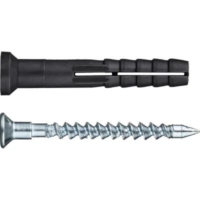 Дюбель-гвоздь полипр. потай. Tech-Krep 6x40 (100 шт) - пакет ECOPLAST 153687