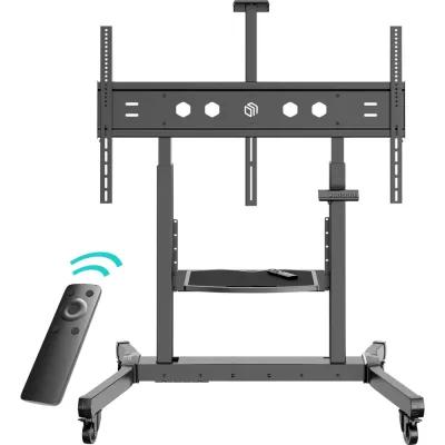 Моторизированная мобильная стойка для телевизора 50"-100" ONKRON TS1991E-B